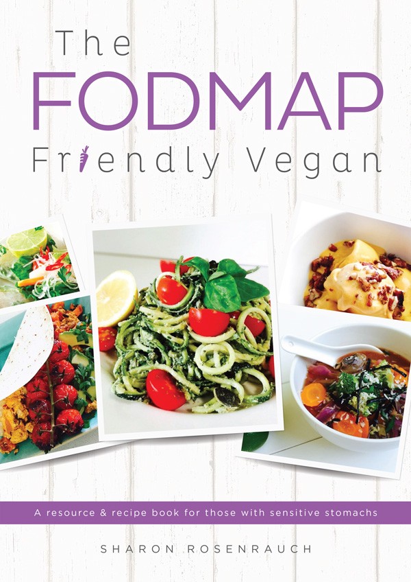 FODMAP Friendly Vegan Book Front Cover