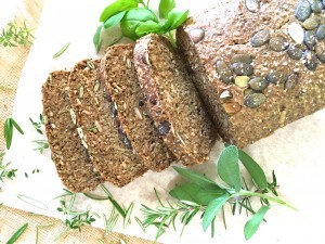 1. Brown rice seeded bread b