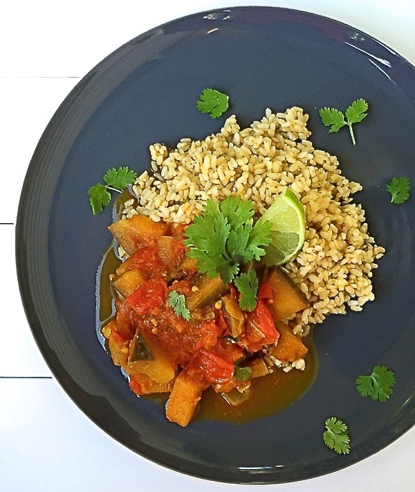 Hearty Eggplant Curry